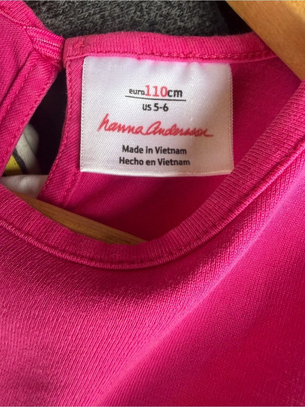 Hanna Andersson Rainbow Colorblock Tiered Sleeveless Twirl Dress sz 5 6 Girl EUC - Picture 3 of 4